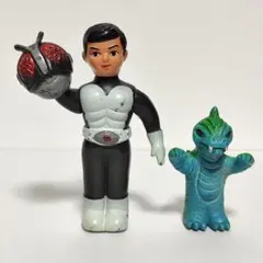 面取れ　ツクダ　仮面ライダー＆トカゲロン指人形セット　当時もの!! 2025年最新】トカゲロン ソフビの人気アイテム - メルカリ