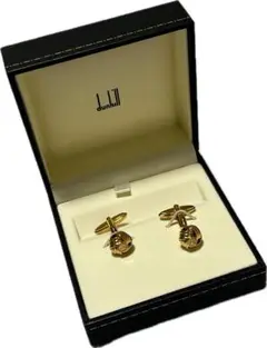 dunhill　ダンヒル　カフス　ゴールド　ボール型