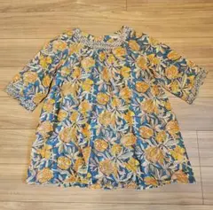 元町グレープ　grape　 シャツ　ブラウス　インド製