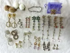 美品17点♡アクセサリーまとめ売り　ピアス　ブローチ　ピアス　ブレスレット