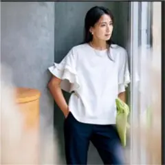 SONO フリルTシャツ 37.5テクノロジー