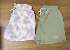 撥水加工ショートパンツ2点セットレピピM150