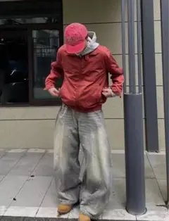 男性ルーズワイドレッグ多用途カジュアルドレープロングパンツ
