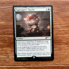 Eggnogger's'Stache MTG プロモ 2024 MTG Holiday Promo Has Officially Been Revealed