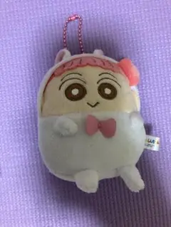 クレヨンしんちゃん　ペールトーンマスコット　ひまわり　シロ