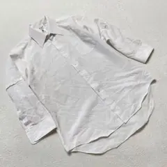 Kogen ポリエステルシャツ ホワイト 長袖 ビジネス Lサイズ