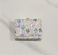 はぴだんぶい キャラクター三つ折り財布