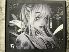 日本限定モデルGLSSWRKS KAZEMI ガラスマウスパッド 490x420