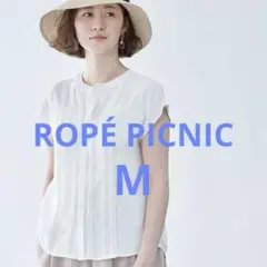 ROPÉ PICNICレース フレンチスリーブ レース ホワイト　M 38