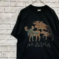 USA製90sヴィンテージTシャツ！シングルステッチ　ブラック半袖古着　L 6