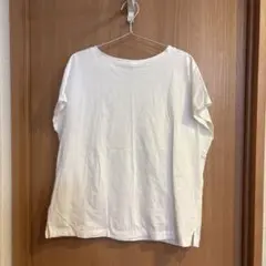 無印良品　フレンチスリーブTシャツ