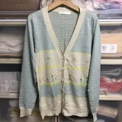 未使用♡フランシュリッペ♡アヒル刺繍カーディガン