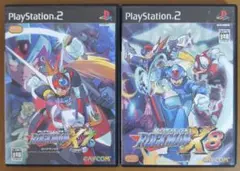 ロックマンX7 & X8 2本セット PS2