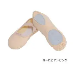 バレエシューズ スプリットソール ヨーロピアンピンク