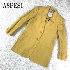 ASPESI アスペジ テーラードジャケット イエローベージュ 40 B7072