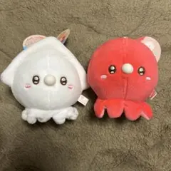 ぷくっと！タコぷー&イカぷー　マスコットＢＣ　セット