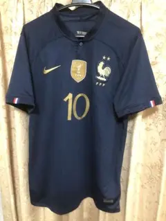 フランス代表2022 エムバペ カタールW杯 ロシアW杯優勝パッチ Lサイズ