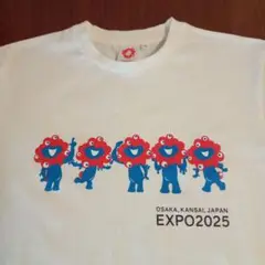 EXPO2025 キッズ Tシャツ ホワイト　ミャクミャク