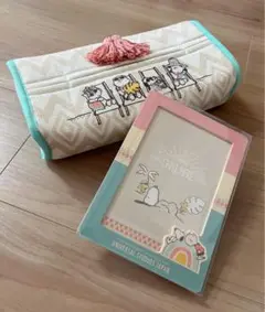 【新品】スヌーピー フォトフレーム PEANUTS ティッシュケースUSJ