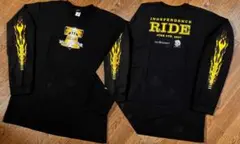 00s Harley-Davidson イエローファイヤー ロンT USA製 L