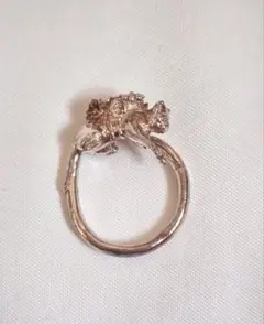 HOASHIYUSUKE 花束を運ぶ猫 リング SV925