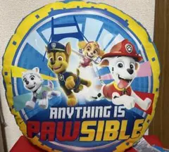 パウ・パトロール プラチナムザッカ ラウンドクッション
