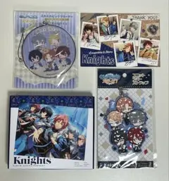 あんスタKnightsアルバム　ポストカード　ラバーストラップ　ビッグクリーナー
