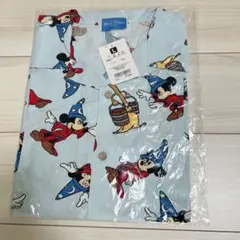 【新品未使用】ディズニーリゾート　アロハシャツ　ファンタジア　ミッキー　Lサイズ