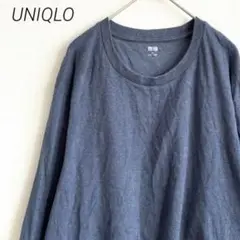 UNIQLO Tシャツ クルーネック 無地Tシャツ 大きめ ゆったり シンプル