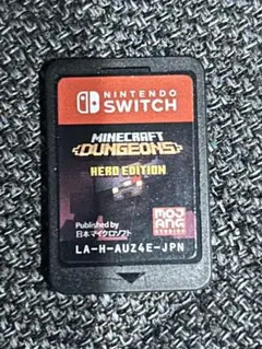 ソフトのみ　Switch マインクラフトダンジョンズ ヒーロー Edition