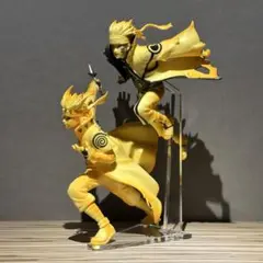 ※アクリル台座のみ　NARUTO　ミナトⅢ　ナルトⅥ　フィギュア 2体用台座