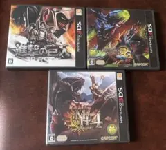3DSゲームソフト　3本セット