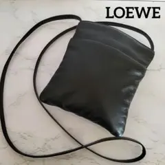 ロエベ LOEWE ショルダーバッグ ナッパレザー ブラック