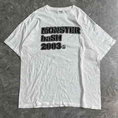 【anvil】アンビル（XL）MONSTER baSH 2003ライブTシャツ