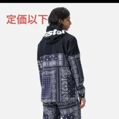 fcrb バンダナ柄　プラクティス　ジャケット fcrb バンダナ柄 プラクティス ジャケット