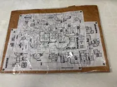 鬼滅の刃　無限城　鬼舞辻無惨移動予測図タイベックバッグ