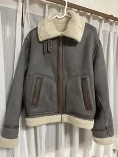 sly アウター　ボア付きグレームートンコート