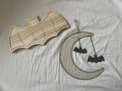 ハロウィン　雑貨　コウモリ