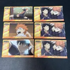 ハイキュー!!合同練習会　特典ステッカー6枚セット