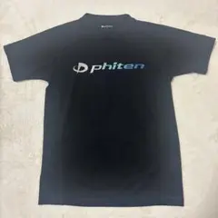 Phiten ファイテン 半袖スポーツTシャツ Sサイズ相当 ブラック