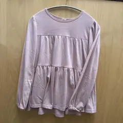 ⭐︎新品⭐︎DRC ピンク ティアードデザイン 150cm 長袖カットソー