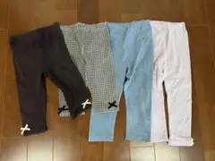 プティマイン　レギンス4点セット　100