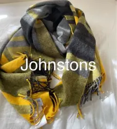 プラステ✖️別注Johnstons カシミヤウール 大判ストール