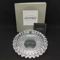 HOYA CRYSTAL クリスタル ガラス 灰皿 直径20cm NAN4109