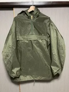 1988 フランス軍　ナイロン　ミリタリーポンチョ　雨具