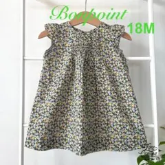 Bonpoint ノースリーブワンピース　花柄/リバティー　サイズ18M