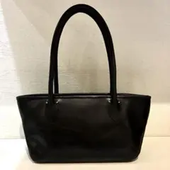 【美品】Ampersand レザー　トートバッグ　ハンドバッグ 黒