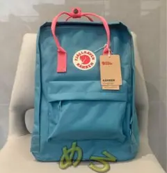 グレーブルー/ピンクカンケンリュックサック バッグ フェールラーベン 16L 4