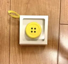 Pechat ボタン型スピーカー イエロー