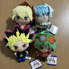 遊戯王 みにコレ！ ぬいぐるみ マスコット 4種セット
